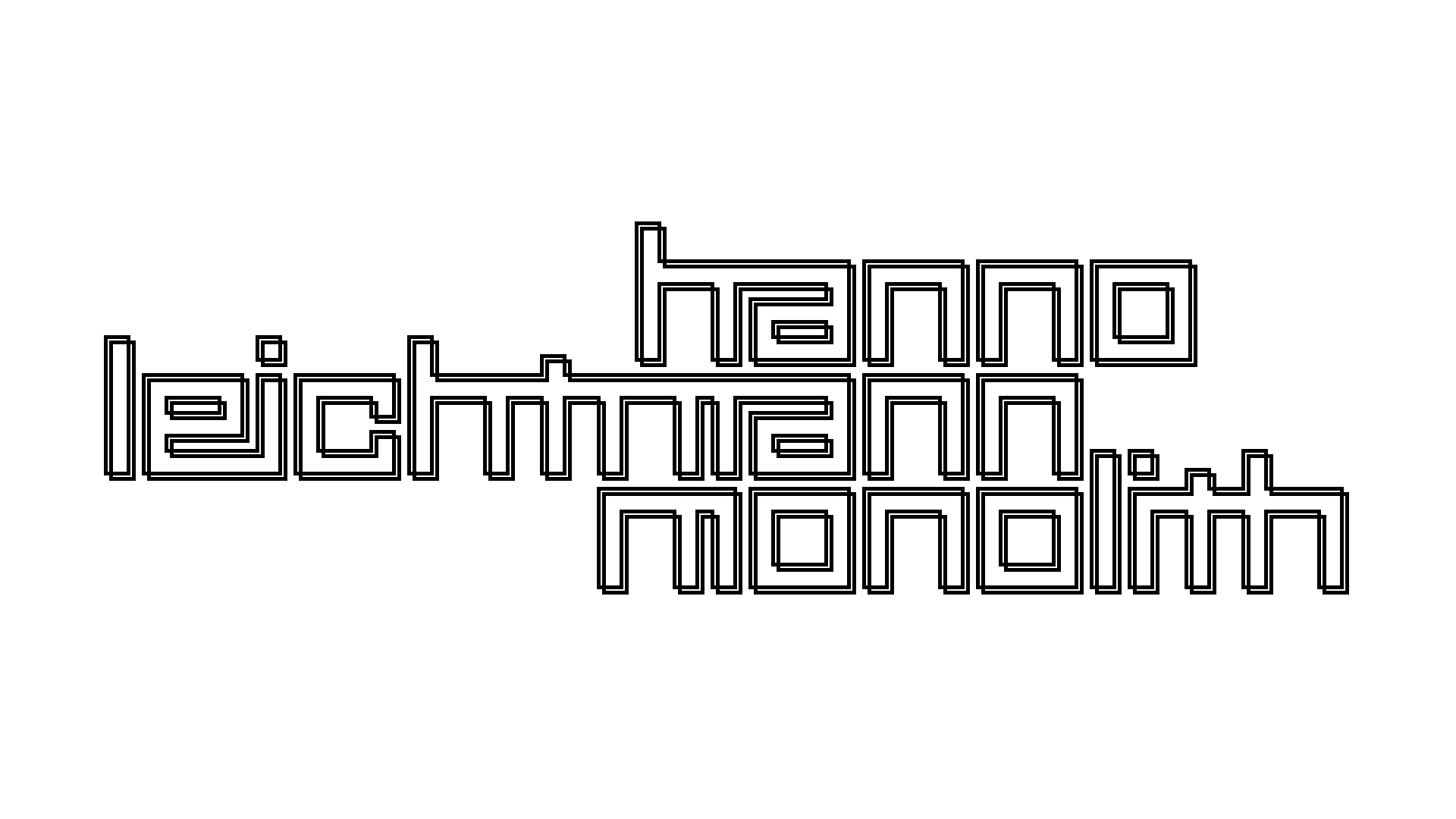 2021-02-26 Monolith - Hanno Leichtmann (Digitaler Mix)